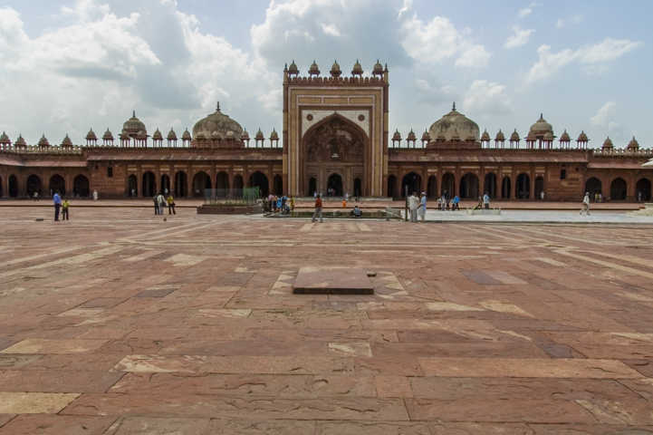 25 - India - Fatehpur Sikri - mezquita Jama Masjid